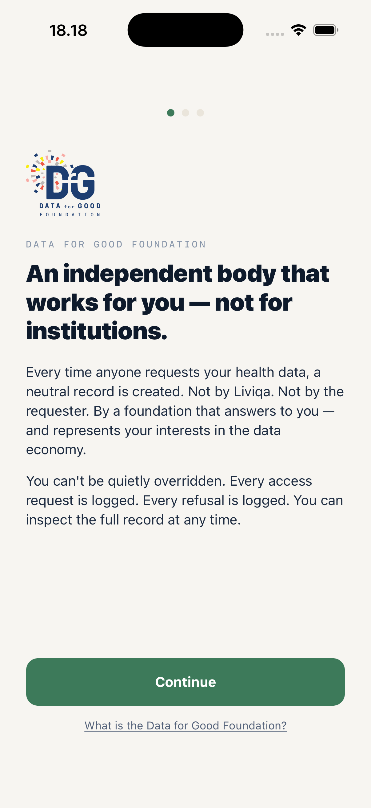Liviqa — Data for Good Foundation